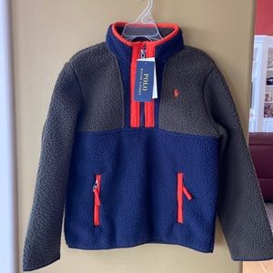 COPY - NWT POLO RALPH LAUREN BOYS FLEECE TOP